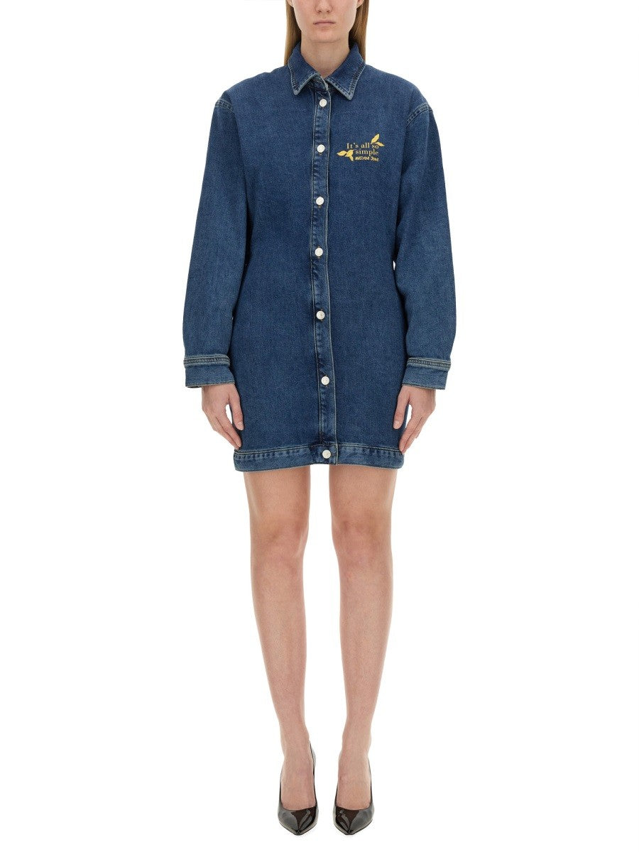 MOSCHINO JEANS - Woman - Blue - Dress