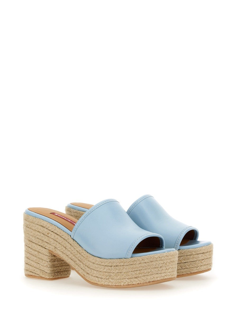 MOSCHINO JEANS - Woman - Blue - Sandal