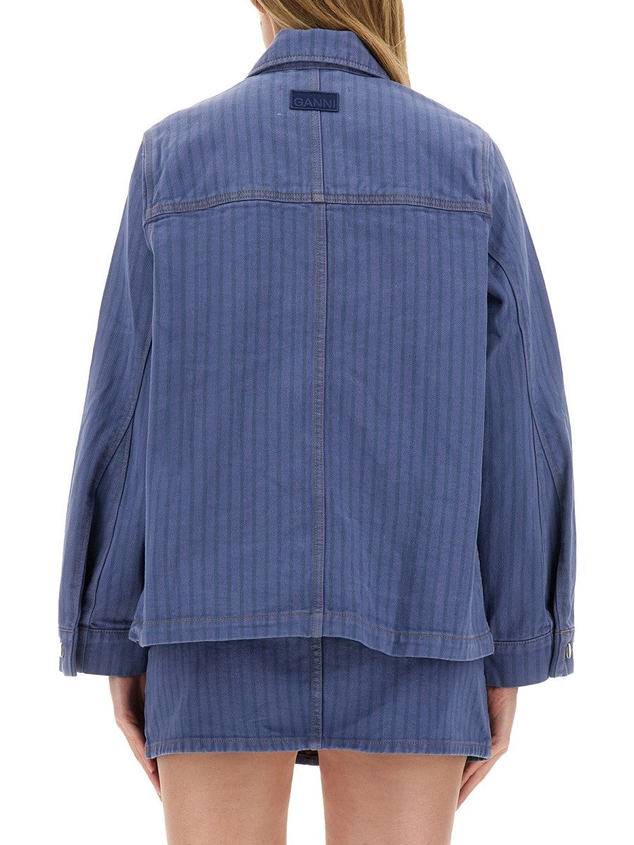 GANNI - Woman - Blue - Jacket