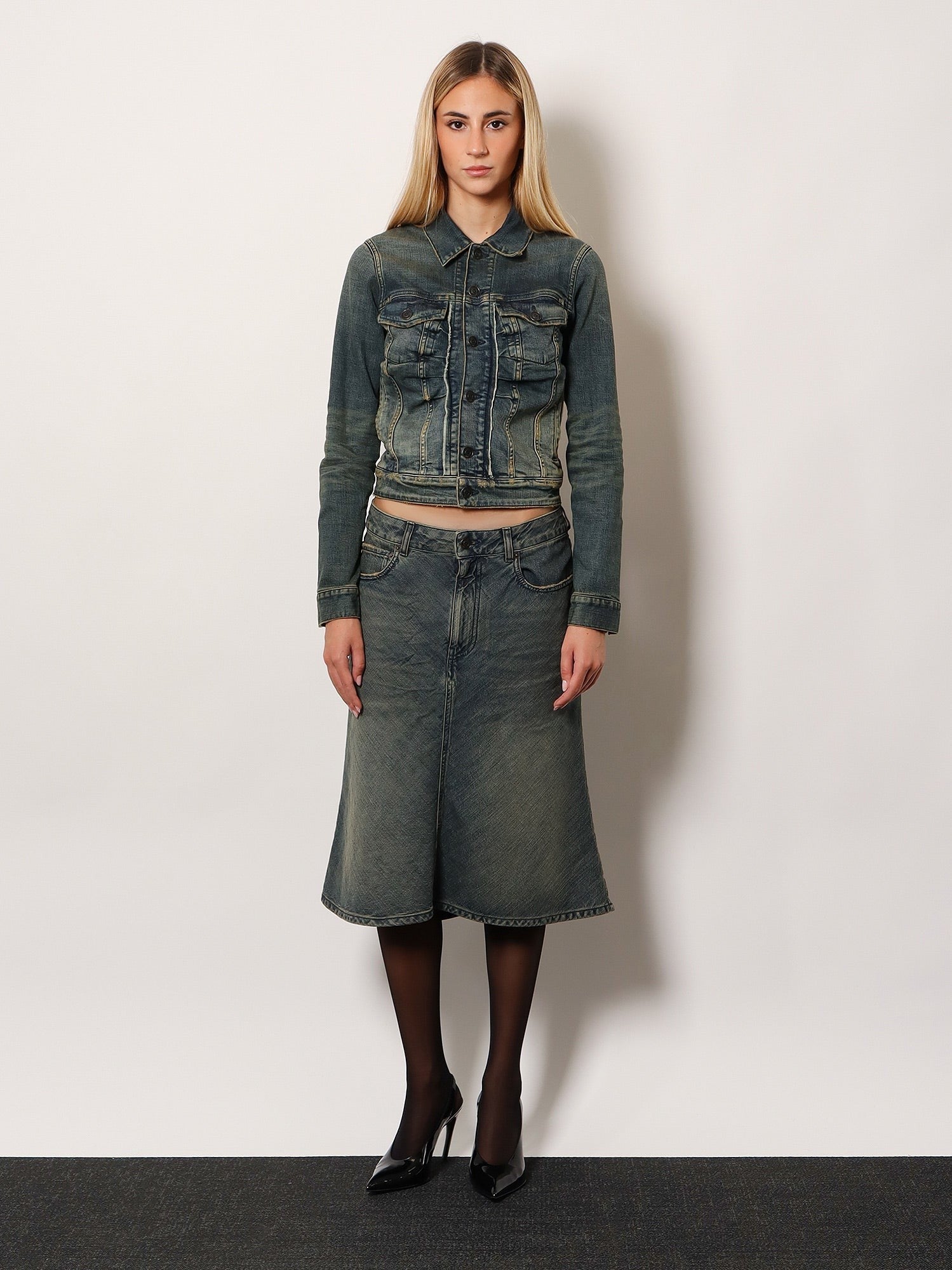 Balenciaga - Woman - Blue - Skirt