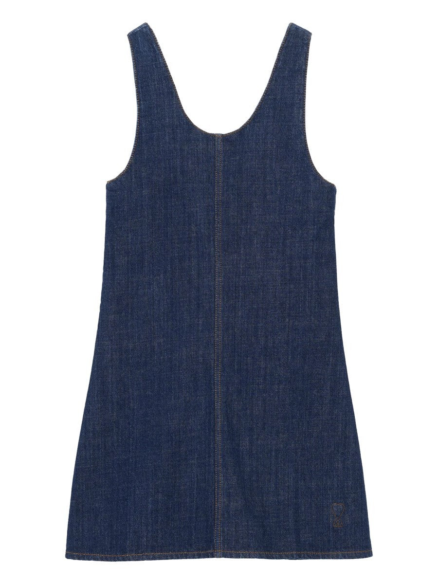 AMI PARIS - Woman - Blue - Dress