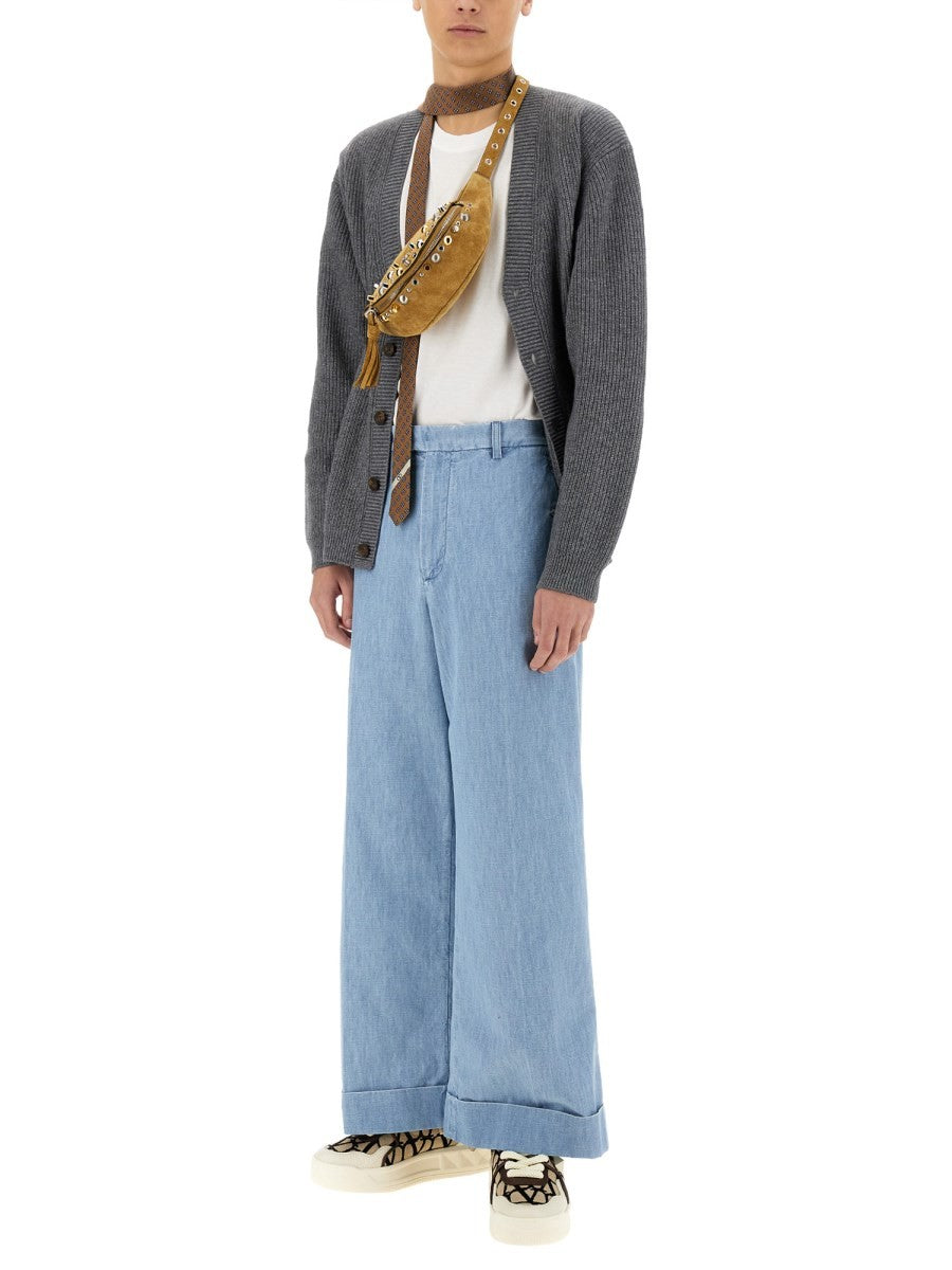 Valentino - Man - Blue - Jeans
