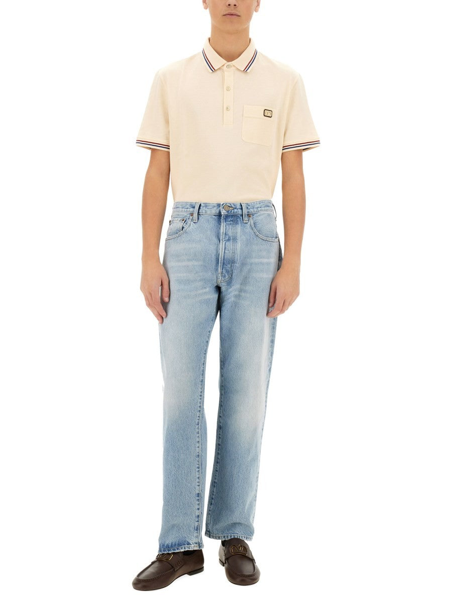 Valentino - Man - Blue - Jeans