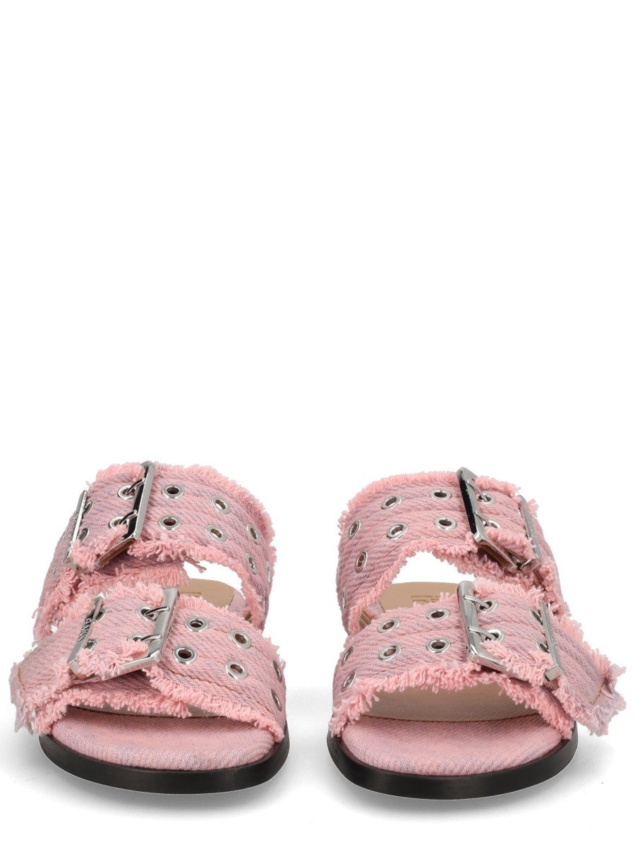 GANNI - Woman - Pink - Flat