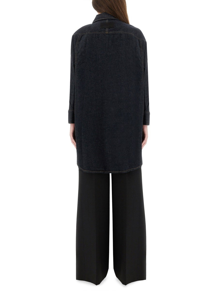 Givenchy - Woman - Blue - Shirt