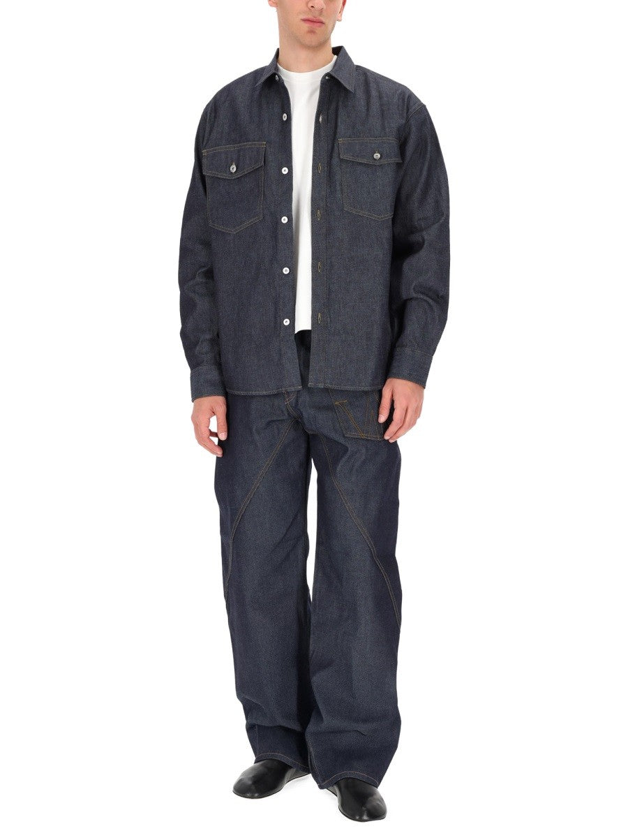 jw anderson - Man - Blue - Shirt
