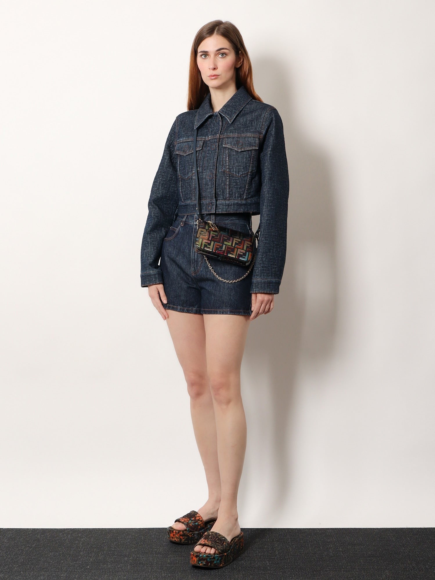 Fendi - Woman - Blue - Shorts