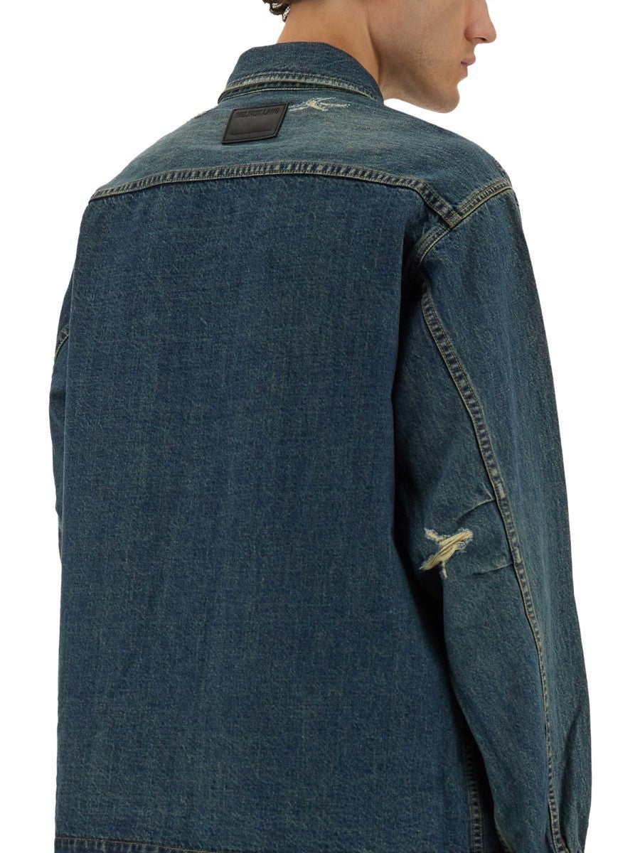 Helmut Lang - Man - Blue - Shirt