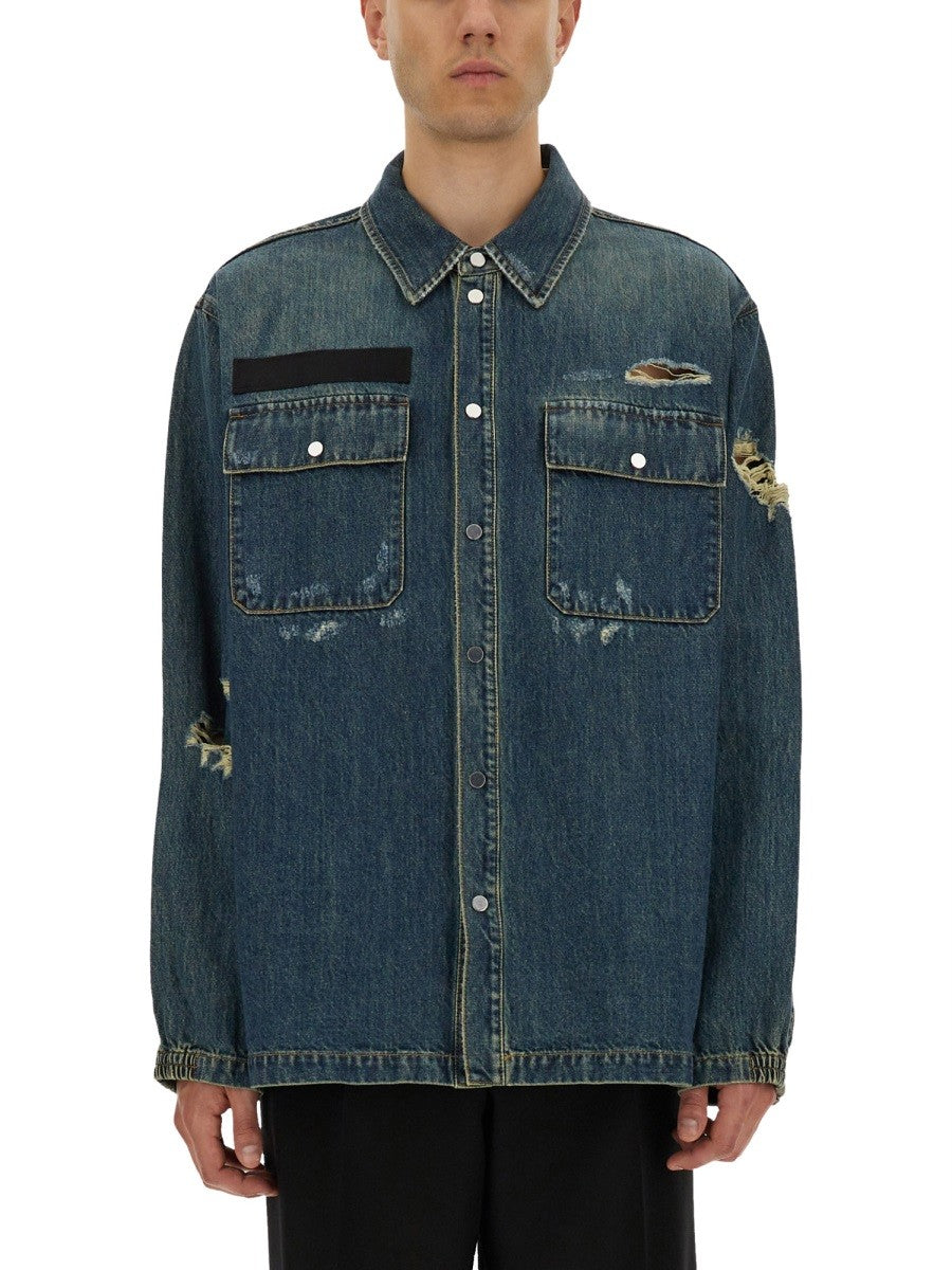 Helmut Lang - Man - Blue - Shirt