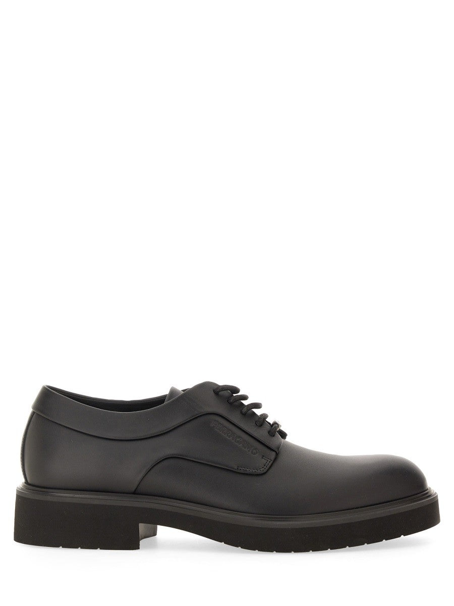 Ferragamo - Man - Black - Lace-Up