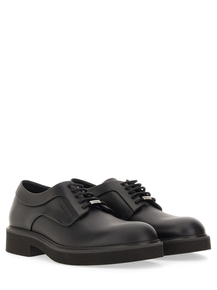 Ferragamo - Man - Black - Lace-Up