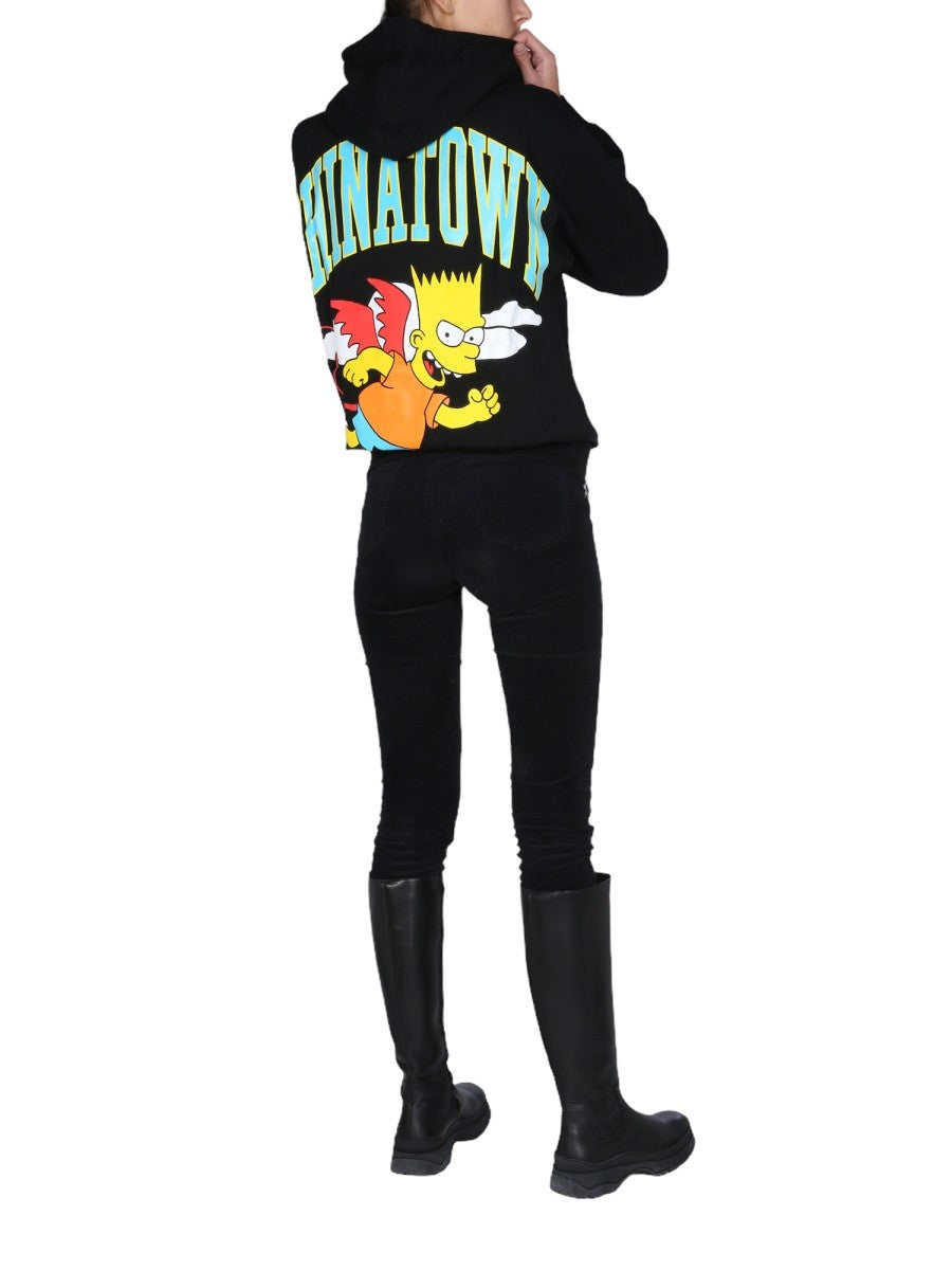 CHINATOWN MARKET X THE SIMPSONS - Unisex - Black - Sweatshirt