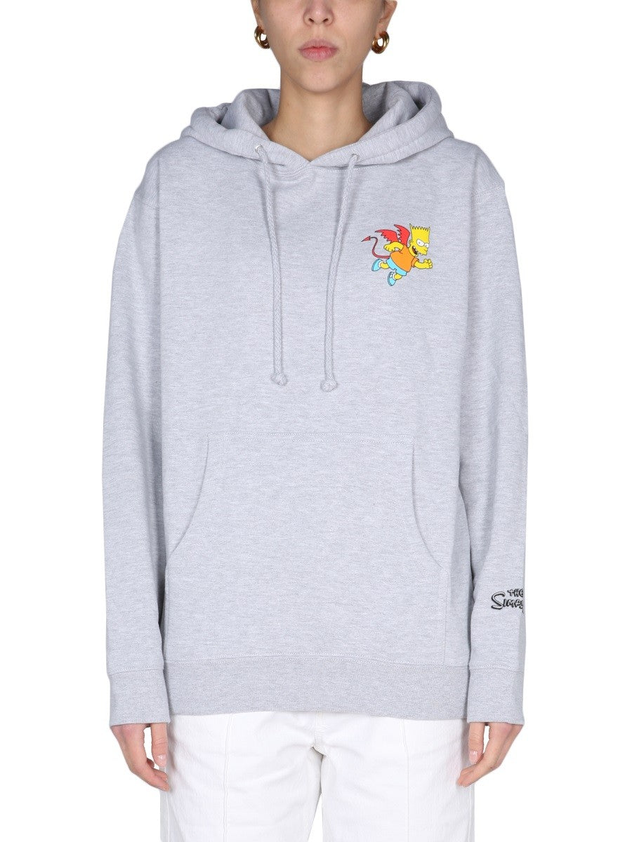 CHINATOWN MARKET X THE SIMPSONS - Unisex - Grey - Sweatshirt