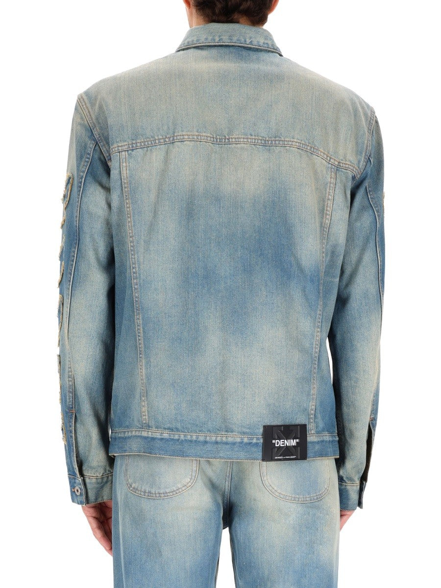 Off-white - Man - Blue - Shirt