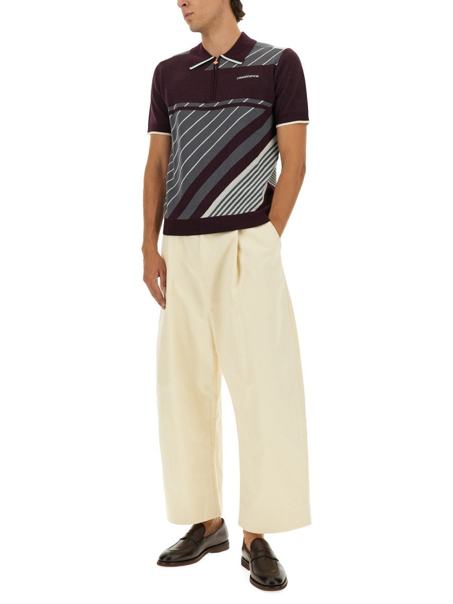 CASABLANCA - Man - Purple - Polo Shirts