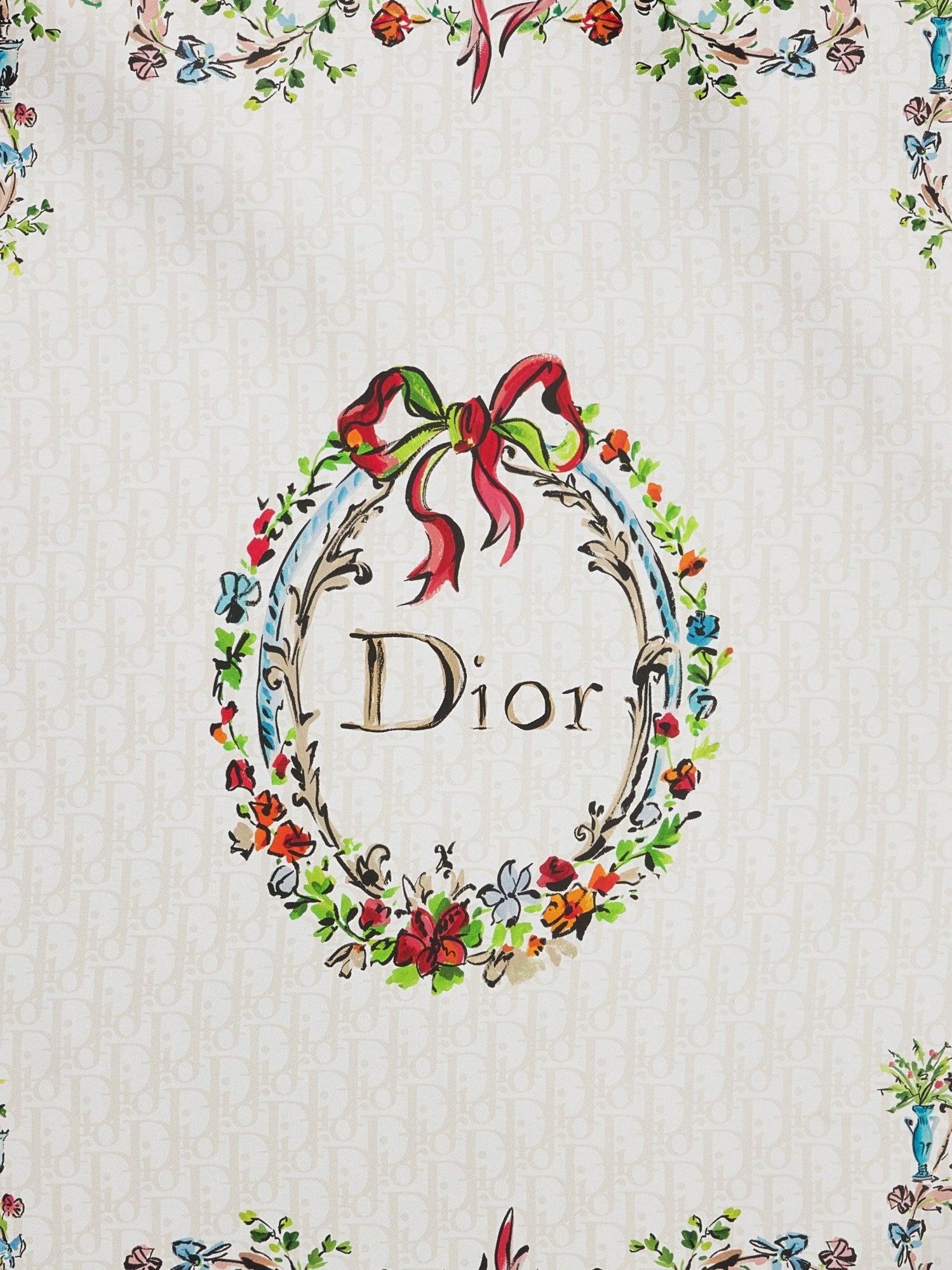 Dior - Woman - White - Scarf