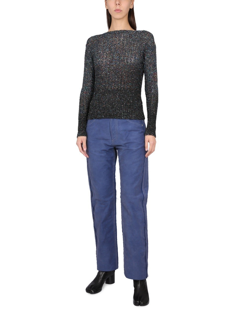 Maison Margiela - Woman - Blue - Jeans