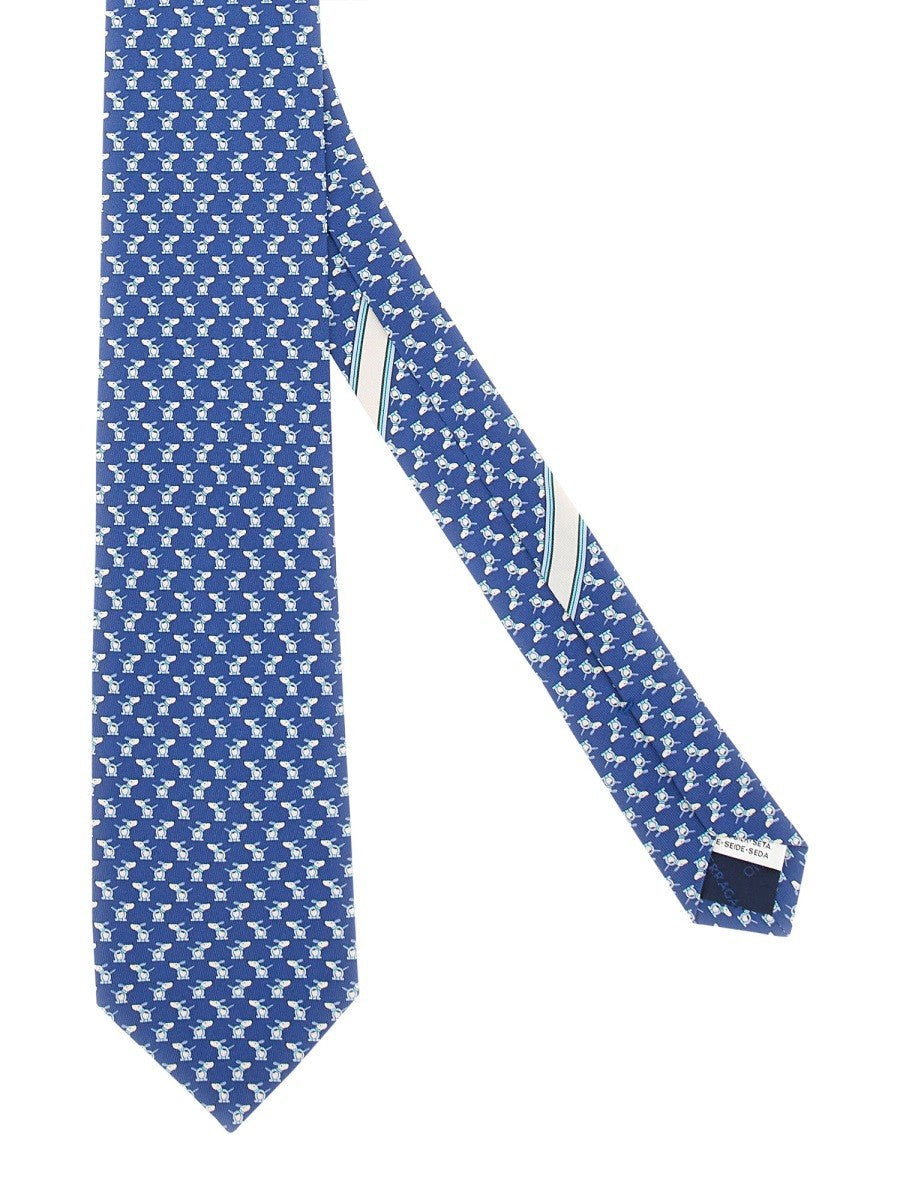 Ferragamo - Man - Blue - Tie