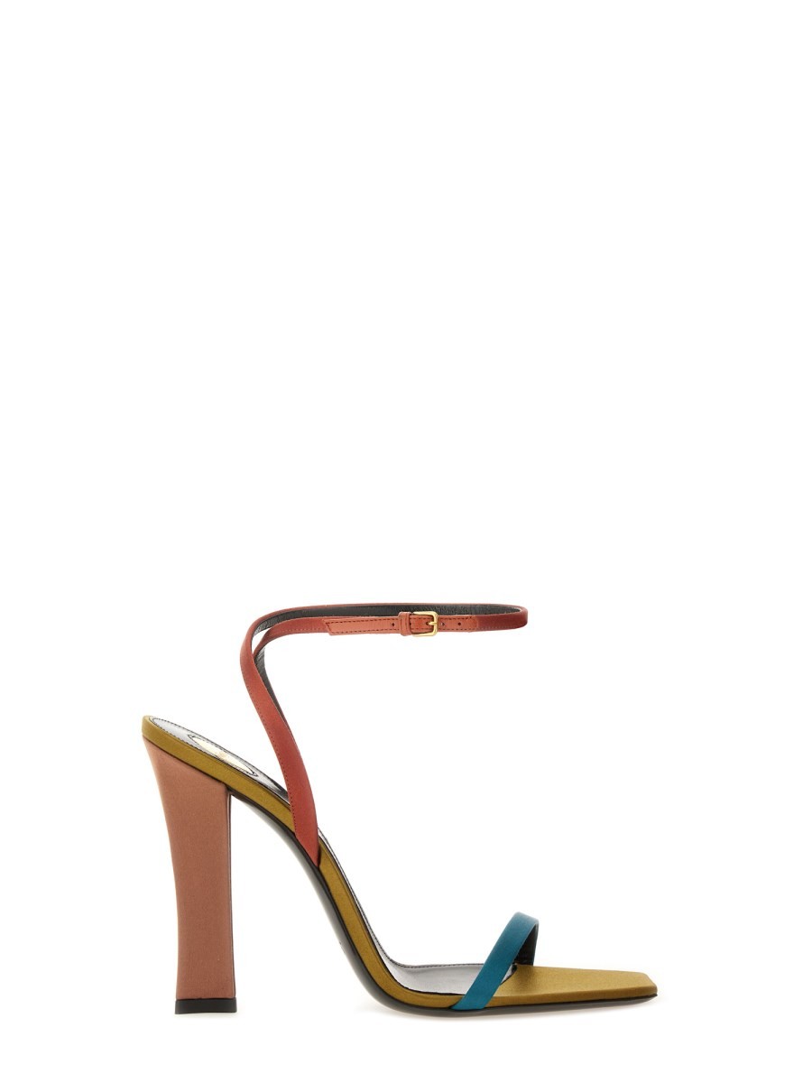 Saint Laurent - Woman - Multicolor - Sandal