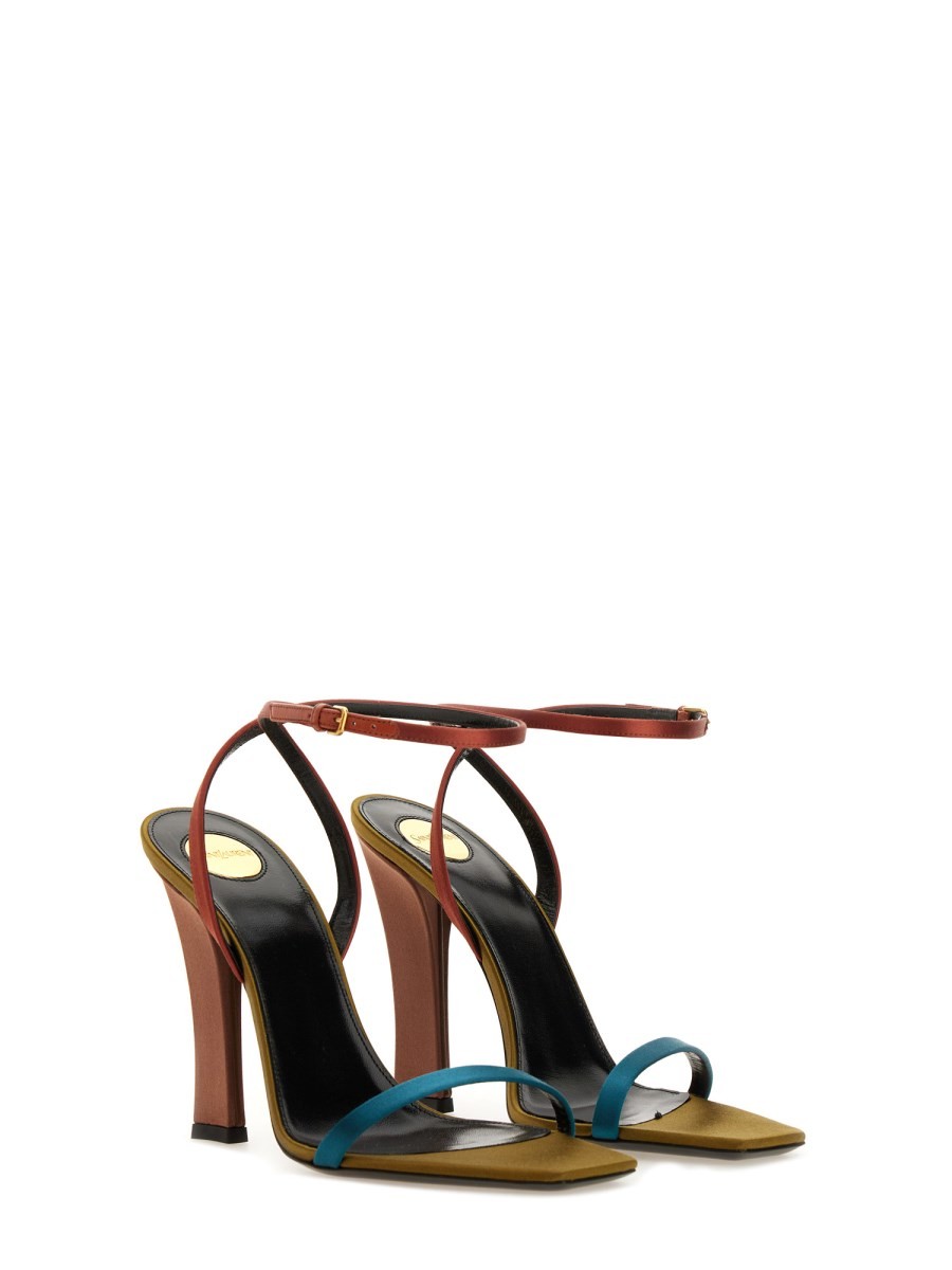 Saint Laurent - Woman - Multicolor - Sandal