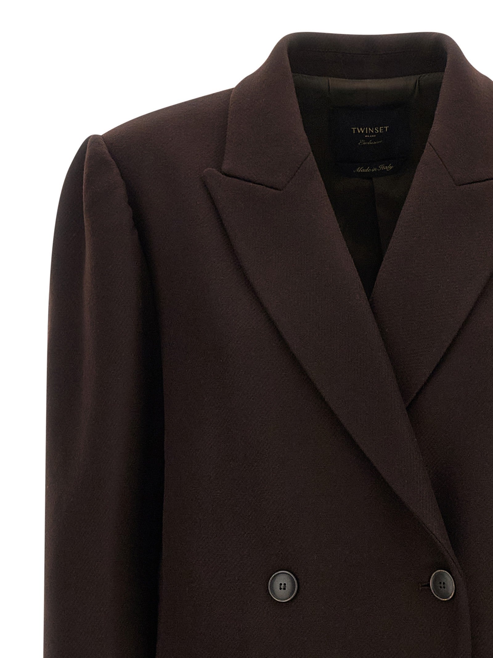 TWIN SET - nan - Brown - Coat