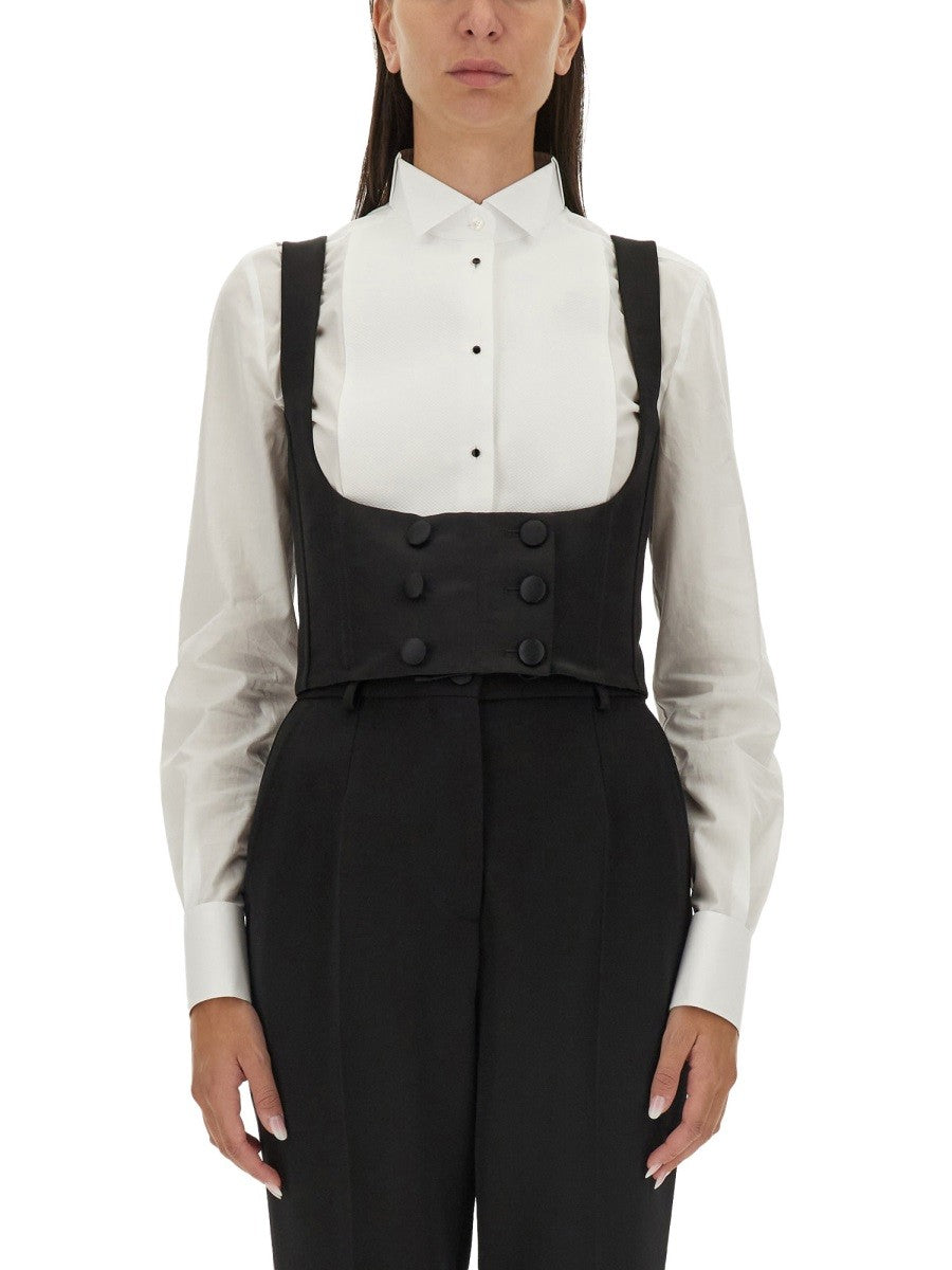 Dolce & Gabbana - Woman - Black - Vest