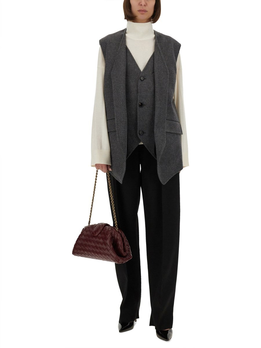 Bottega Veneta - Woman - Grey - Vest