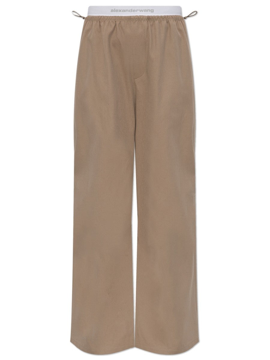 Alexander Wang - Woman - Beige - Pants