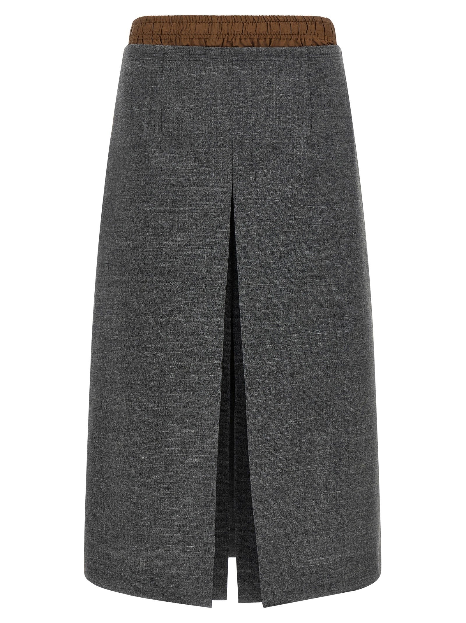 PRADA - nan - Grey - Skirt