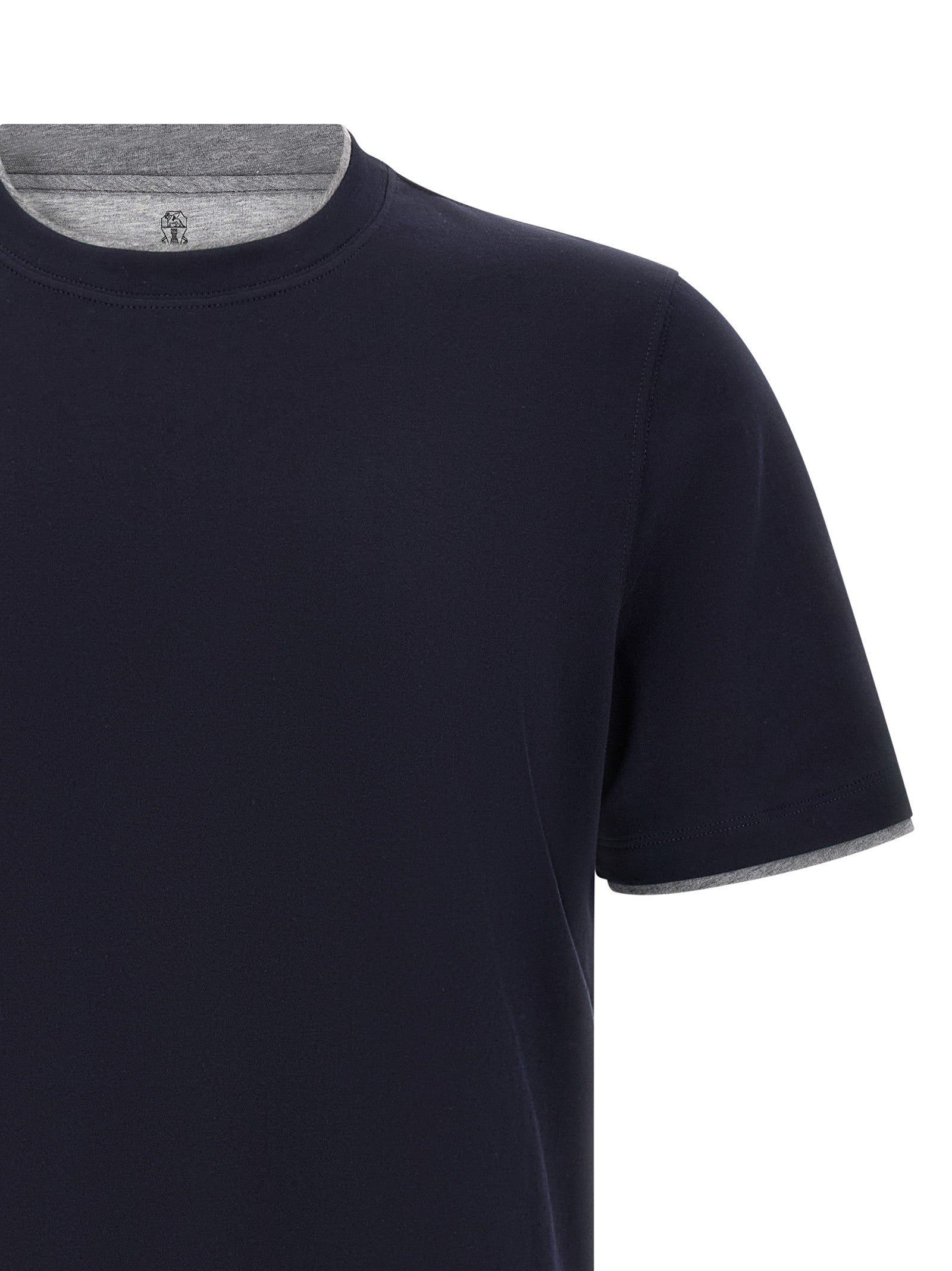 Brunello Cucinelli - nan - Blue - T-shirt