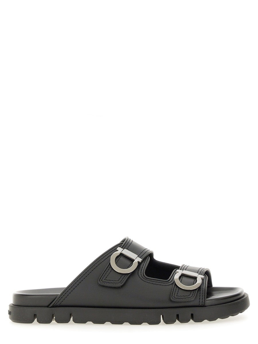 Ferragamo - Man - Black - Sandal