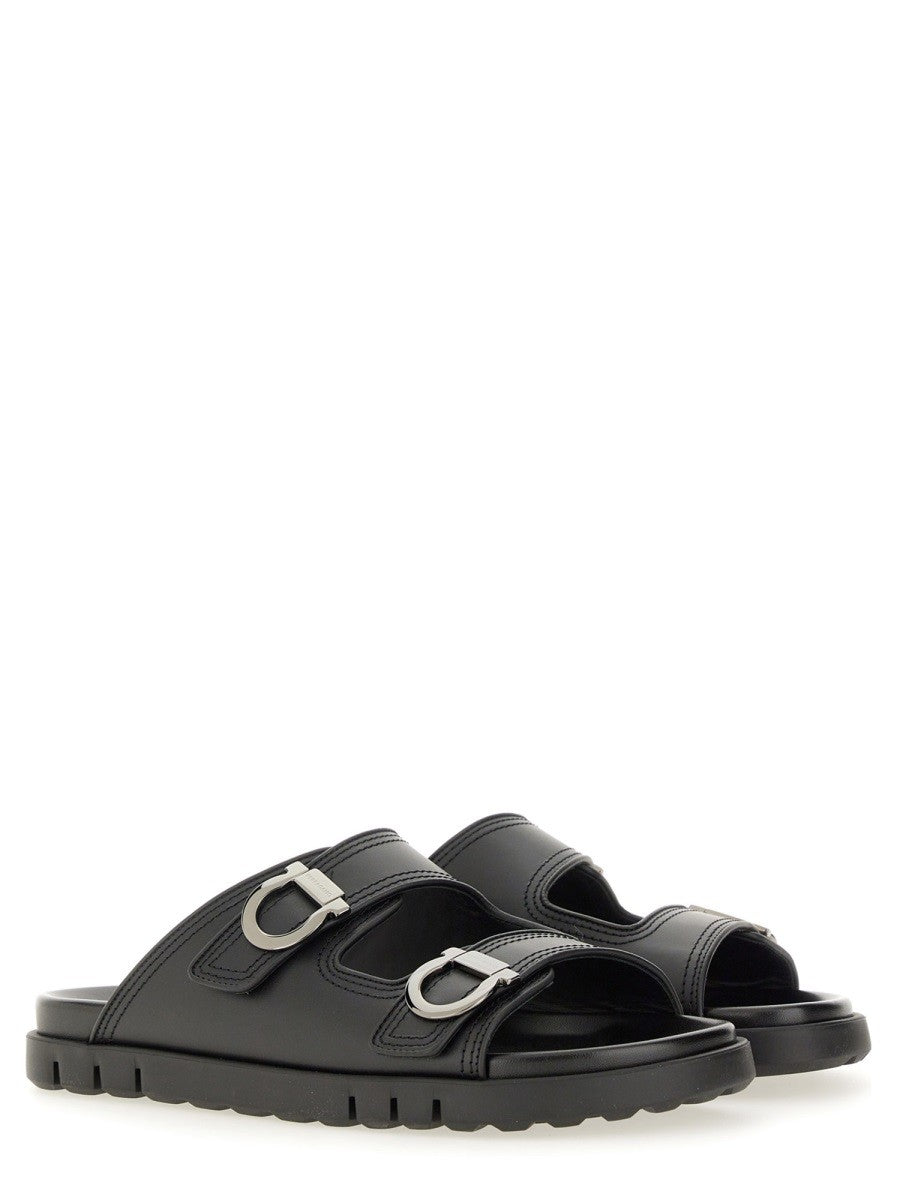 Ferragamo - Man - Black - Sandal