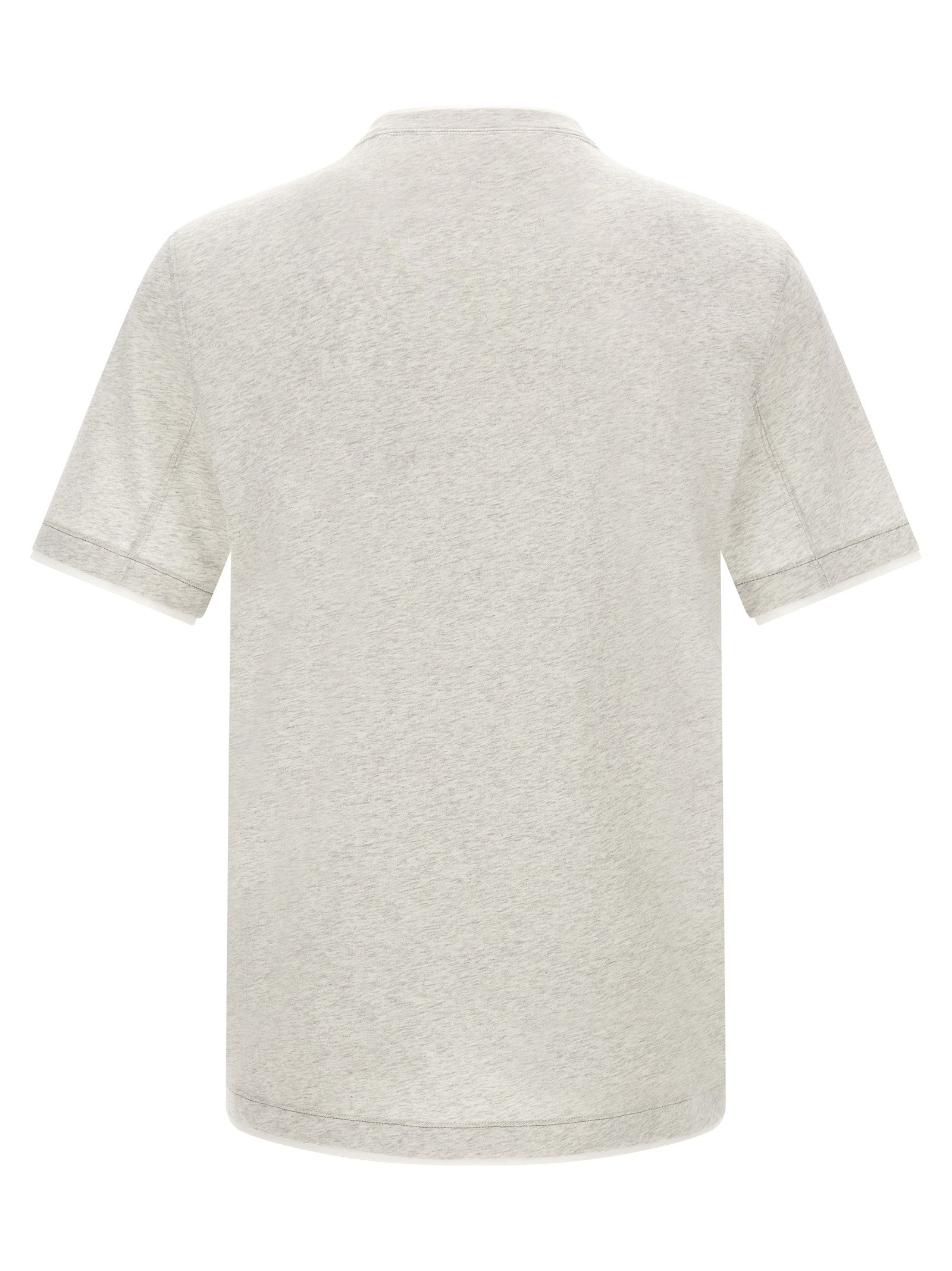Brunello Cucinelli - nan - Grey - T-shirt