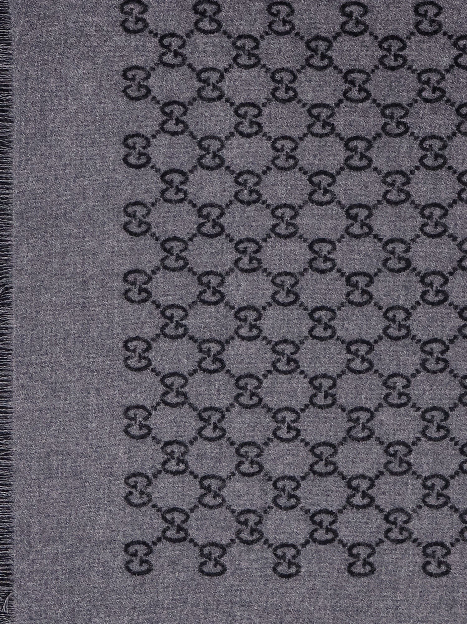 Gucci - Man - Grey - Scarf