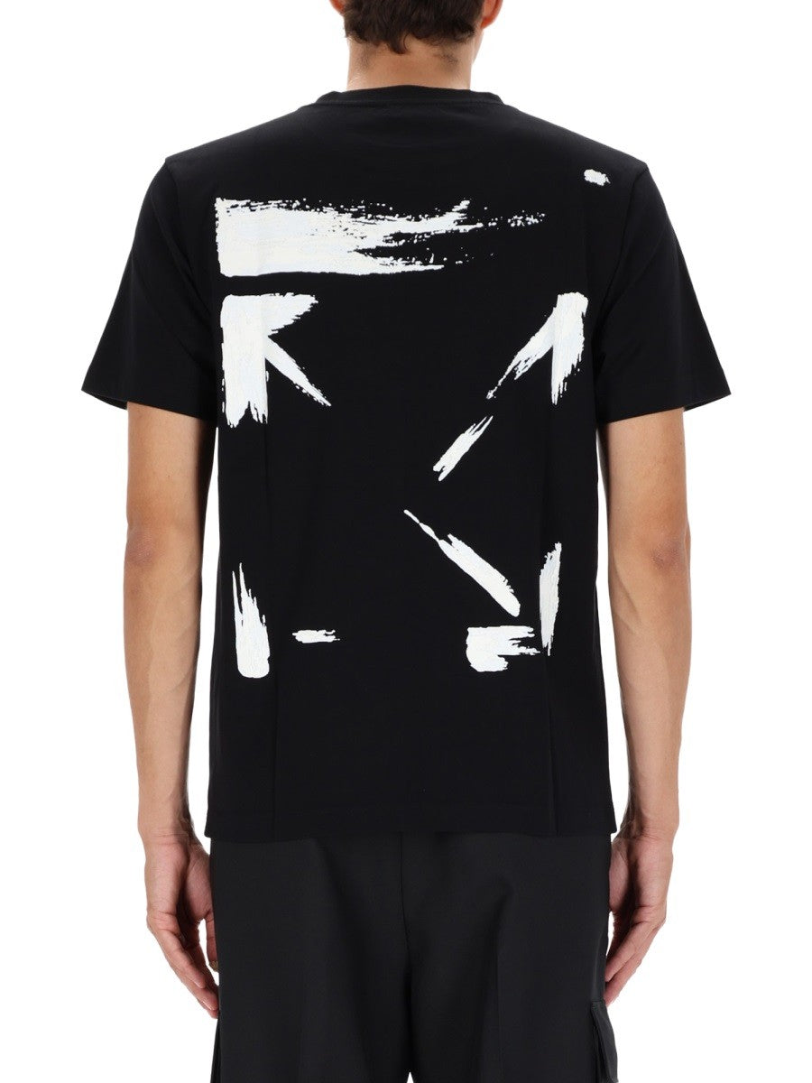 Off-white - Man - Black - T-shirt