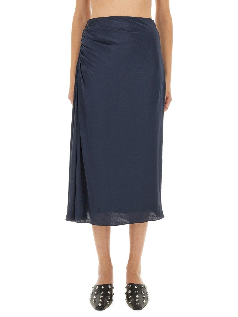 THEORY - Woman - Blue - Skirt