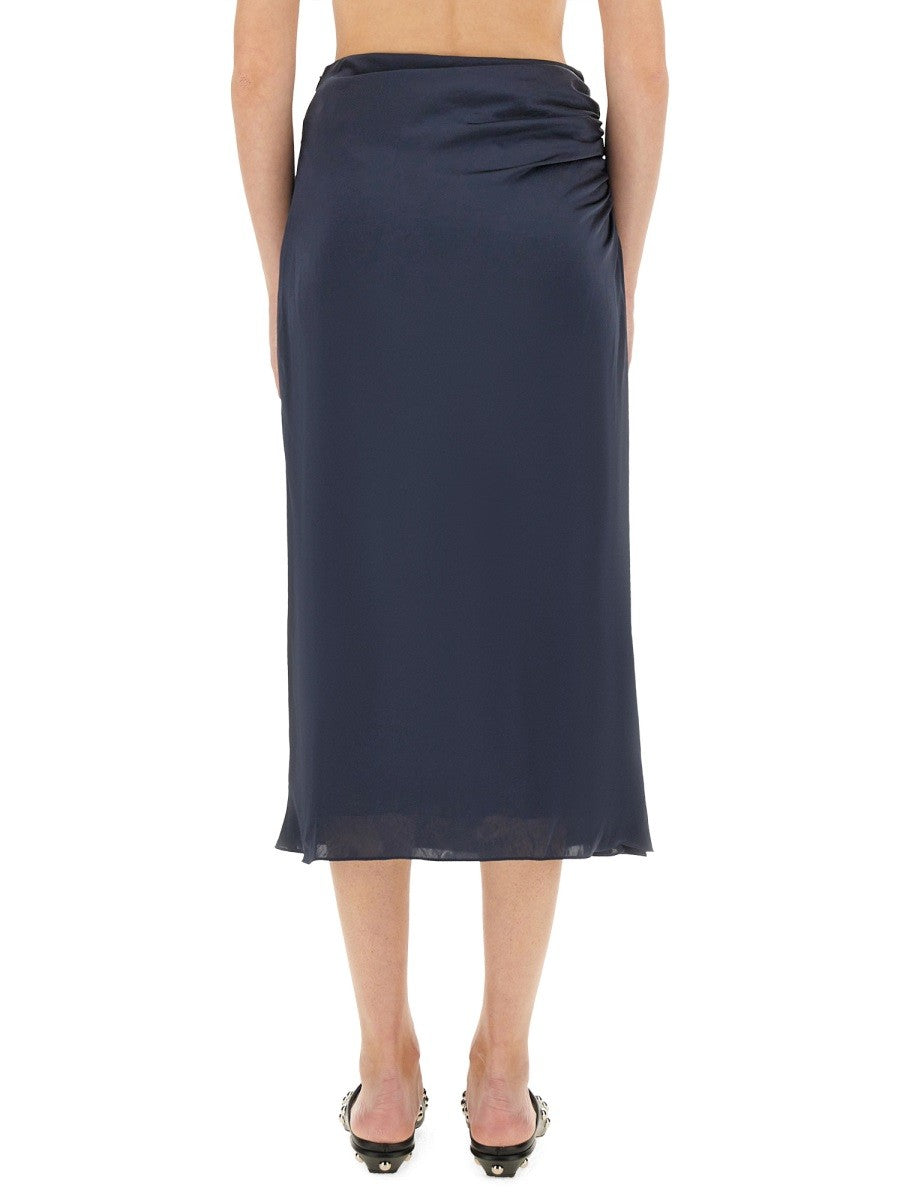 THEORY - Woman - Blue - Skirt