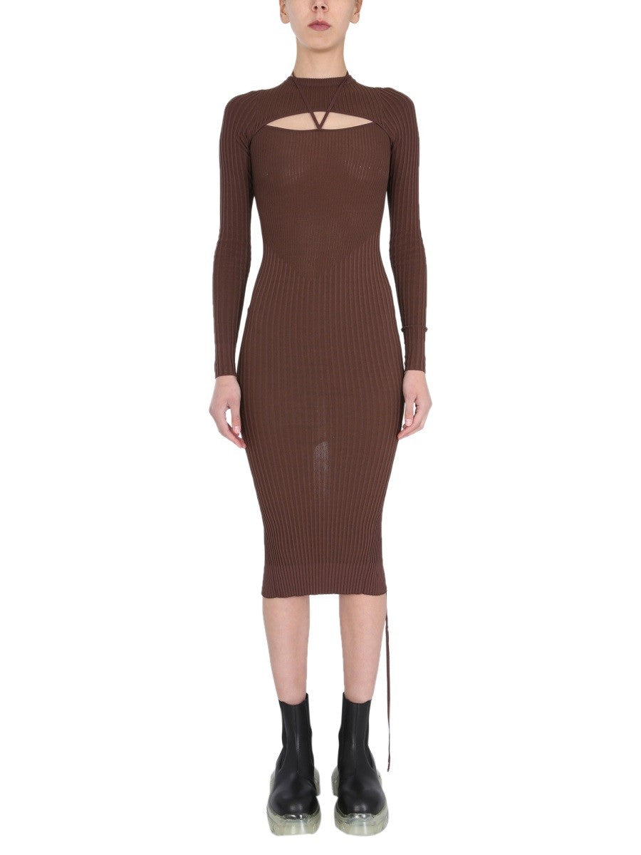ANDREADAMO - Woman - Brown - Dress