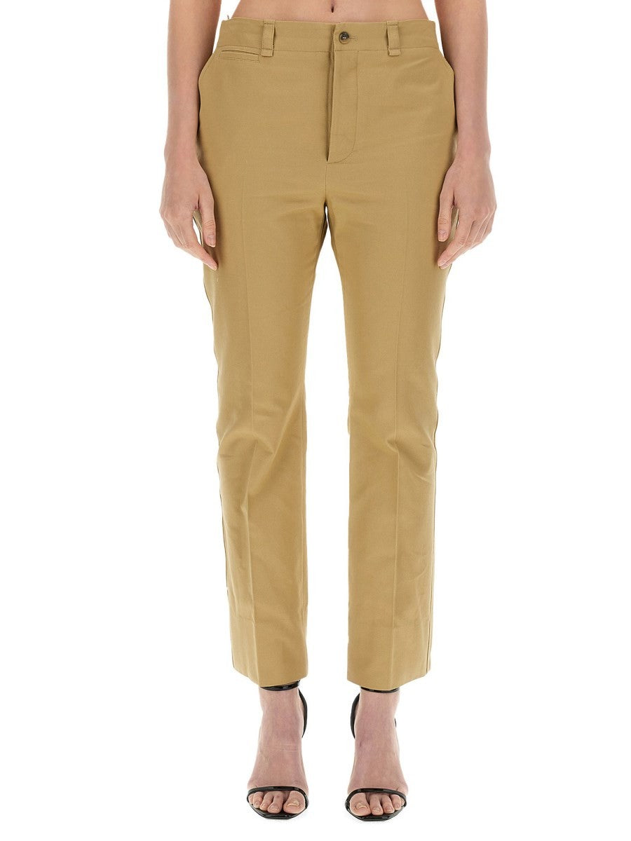 Saint Laurent - Woman - Beige - Pants