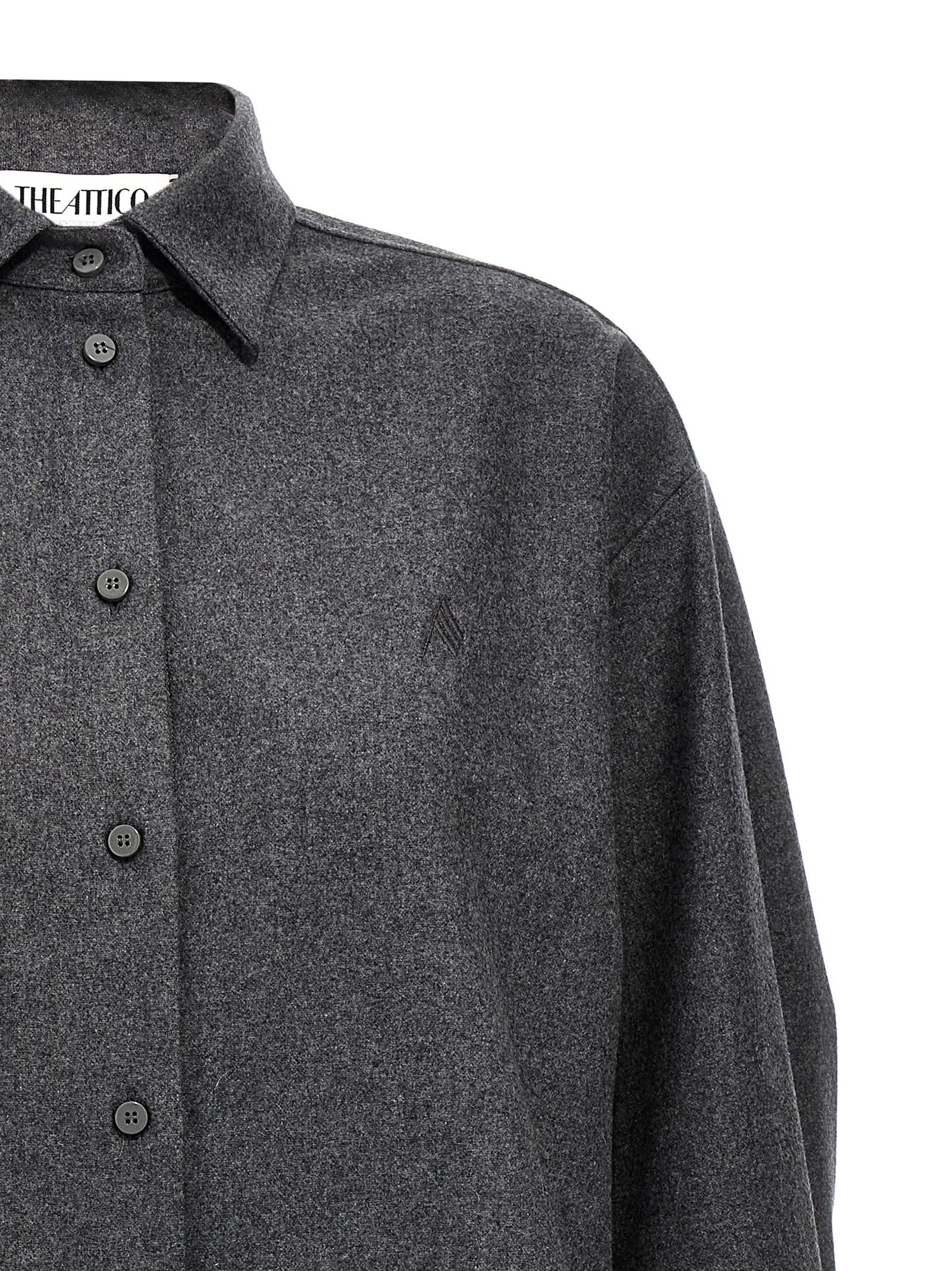 The Attico - nan - Grey - Shirt