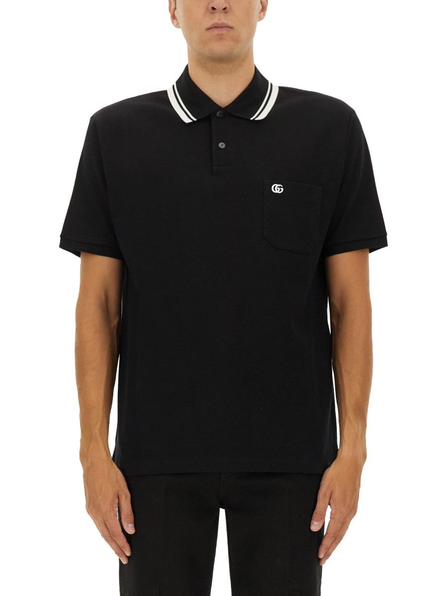Gucci - Man - Black - Polo Shirts