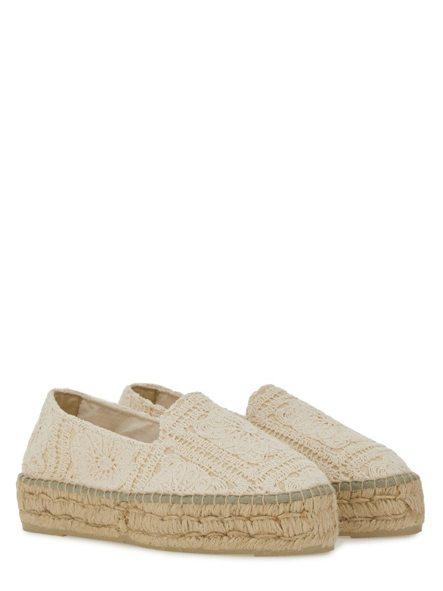 MANEBI - Woman - Beige - Flat