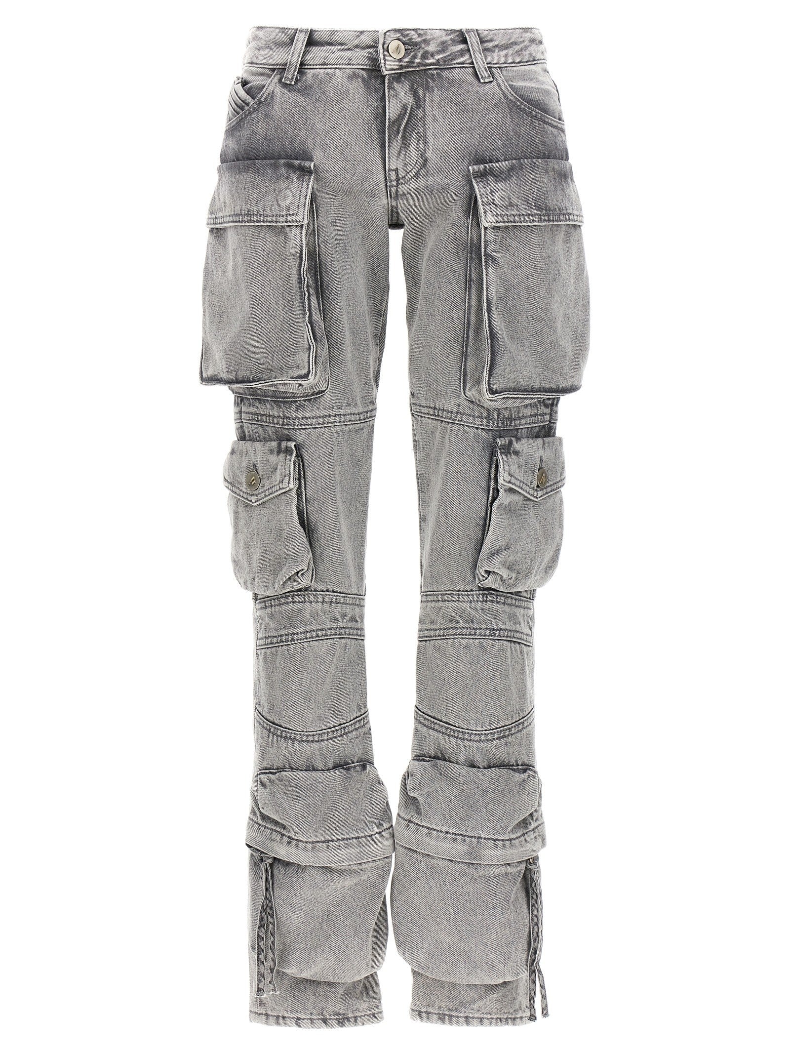 The Attico - nan - Grey - Jeans