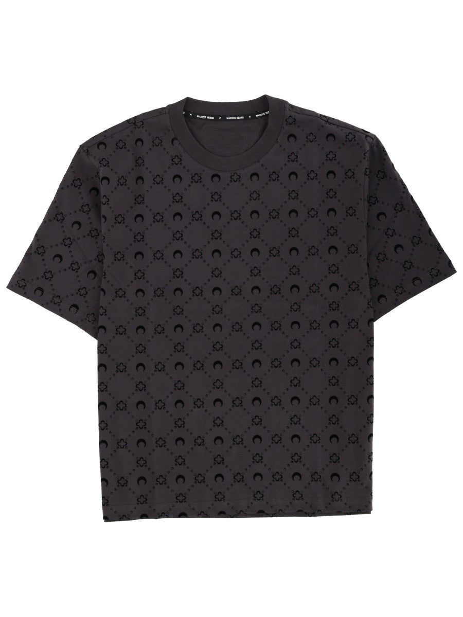 MARINE SERRE - Unisex - Black - T-shirt