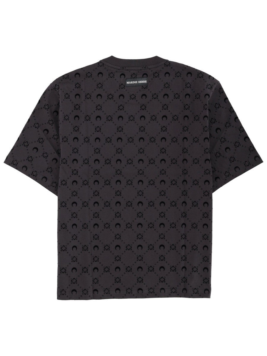 MARINE SERRE - Unisex - Black - T-shirt