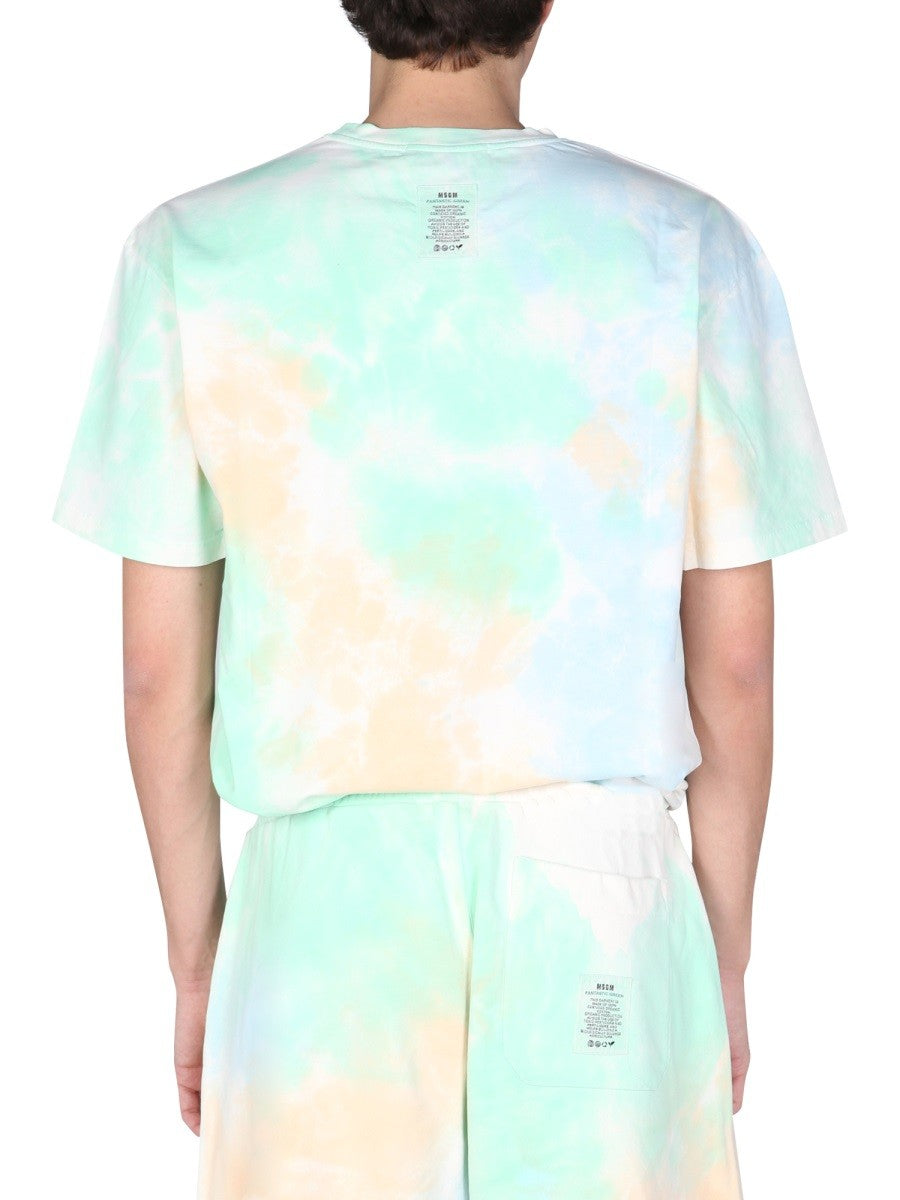 msgm - Man - Multicolour - T-shirt