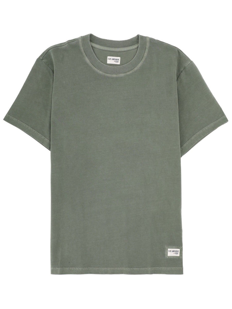 FAY - Man - Green - T-shirt