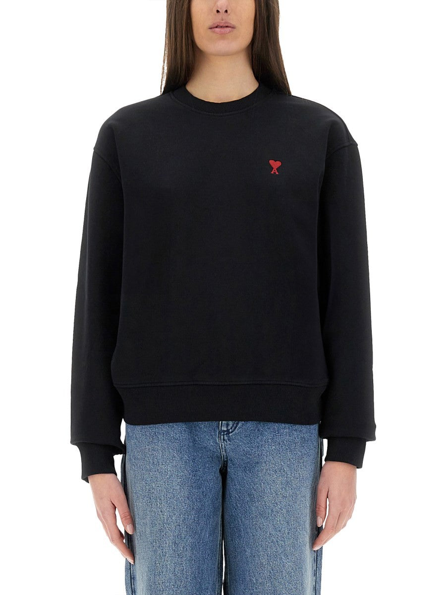 AMI PARIS - Woman - Black - Sweatshirt