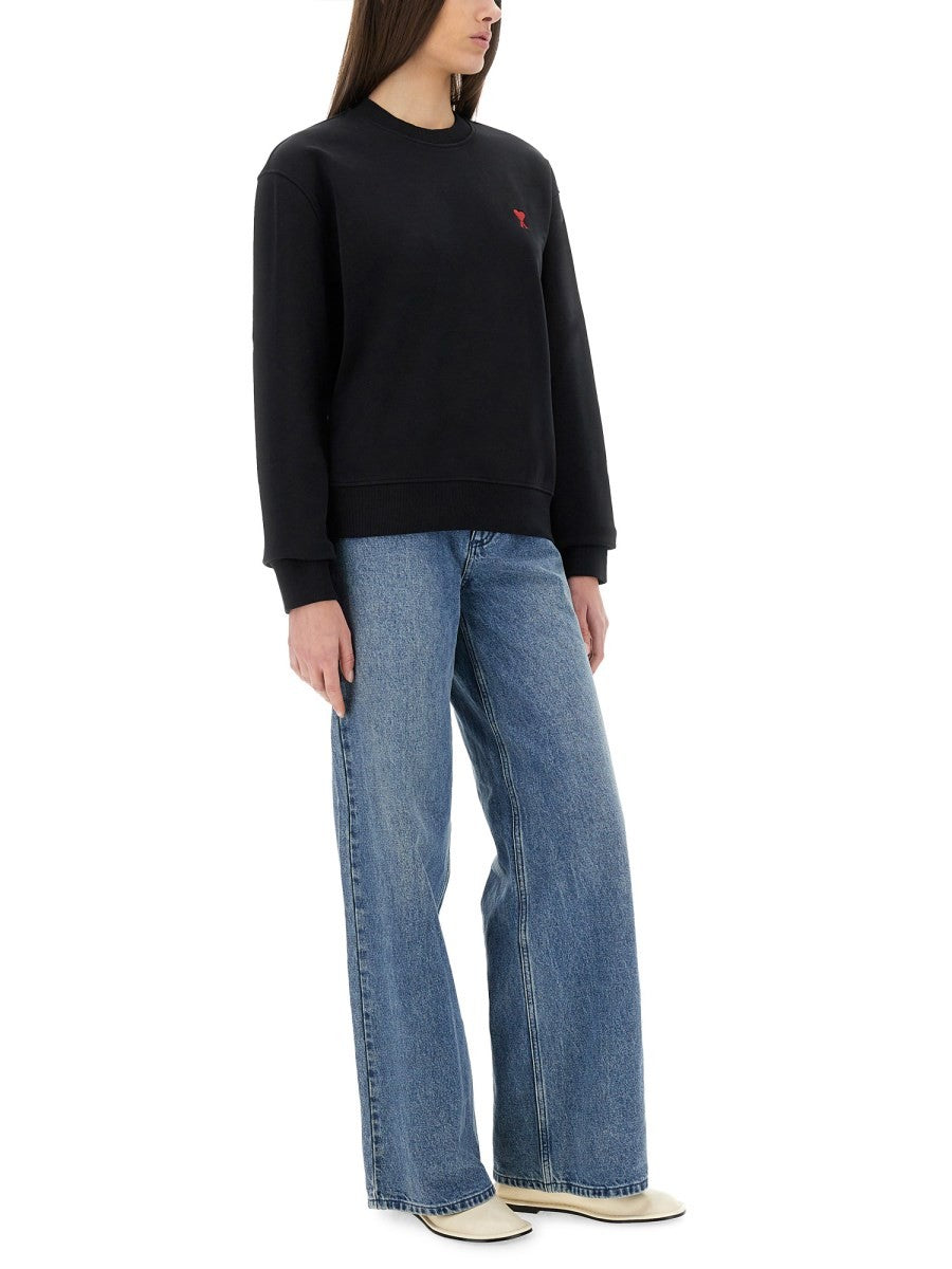 AMI PARIS - Woman - Black - Sweatshirt