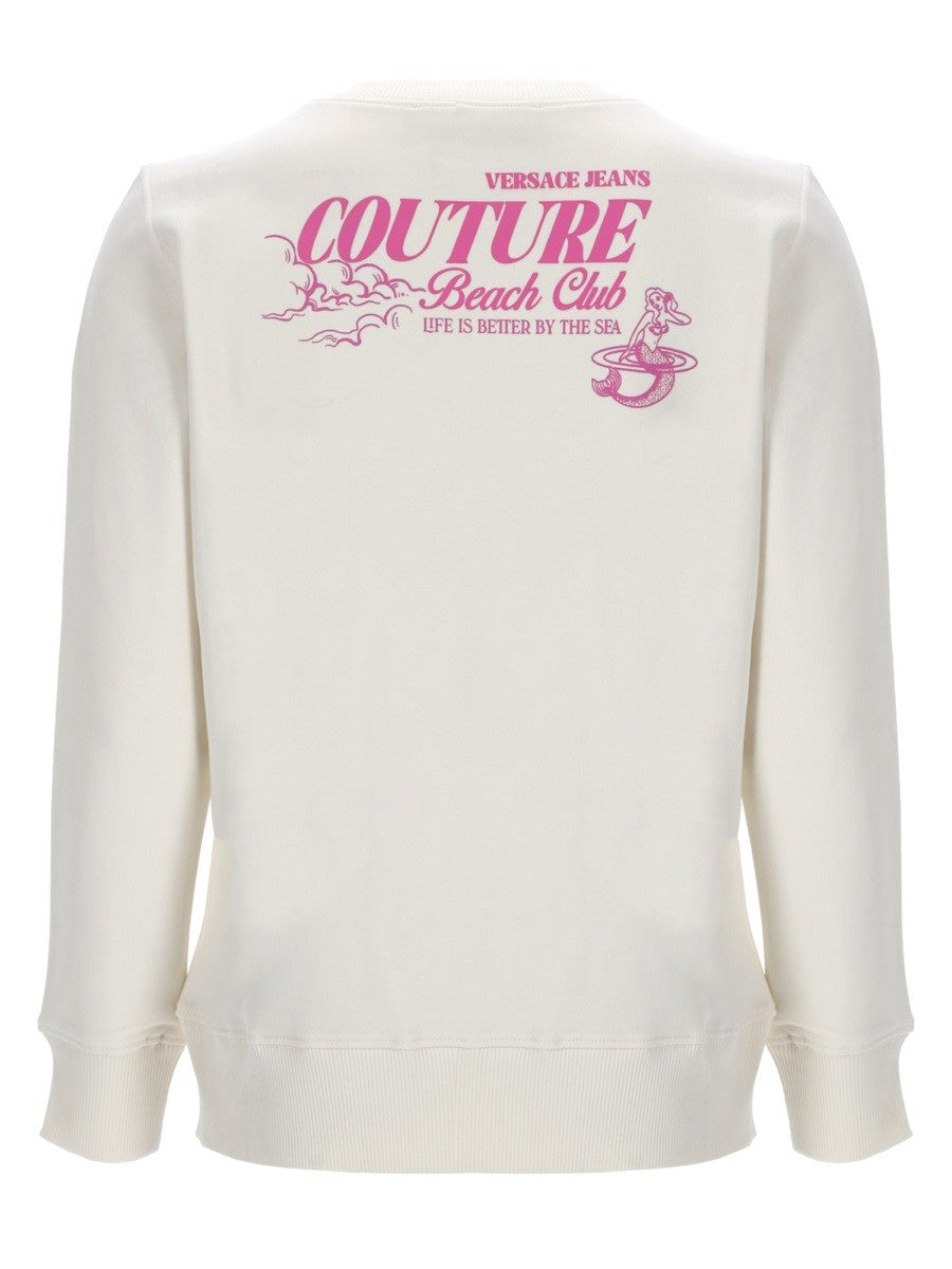Versace Jeans Couture - Woman - Beige - Sweatshirt